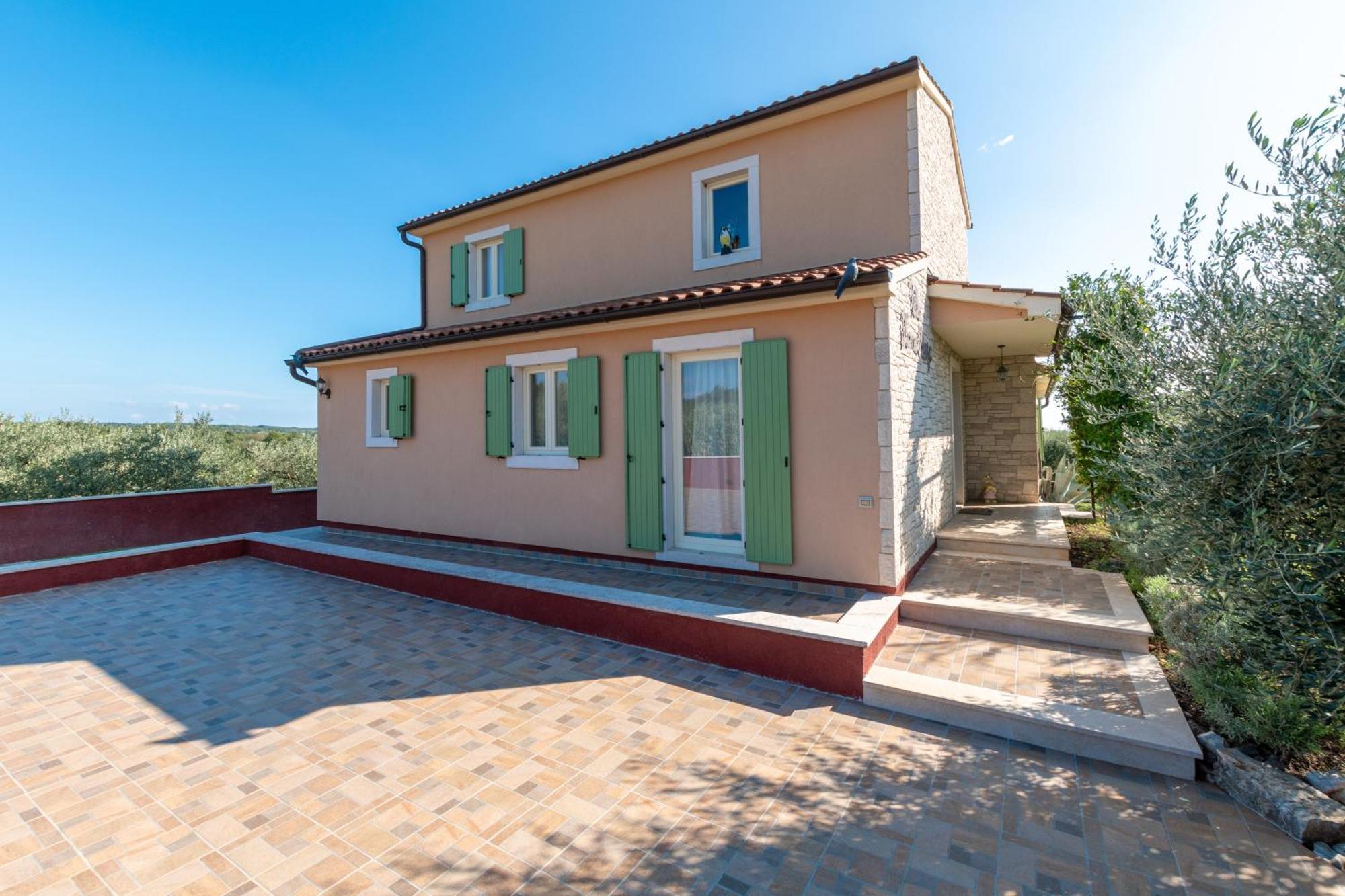 Villa Nona Marija Sveti Lovreč Pazenatički エクステリア 写真